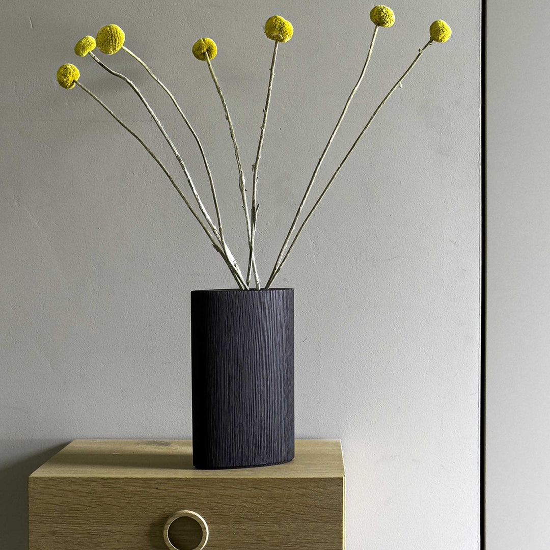 GROW! - Vase aus Holz | finbeaux