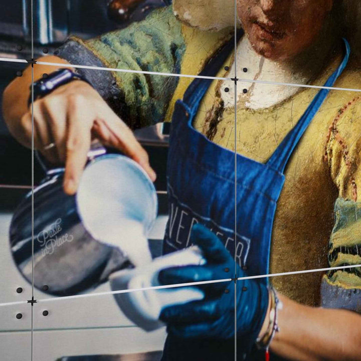 Wanddekoration - MILKMAID 21st CENTURY - Paste in Place | IXXI