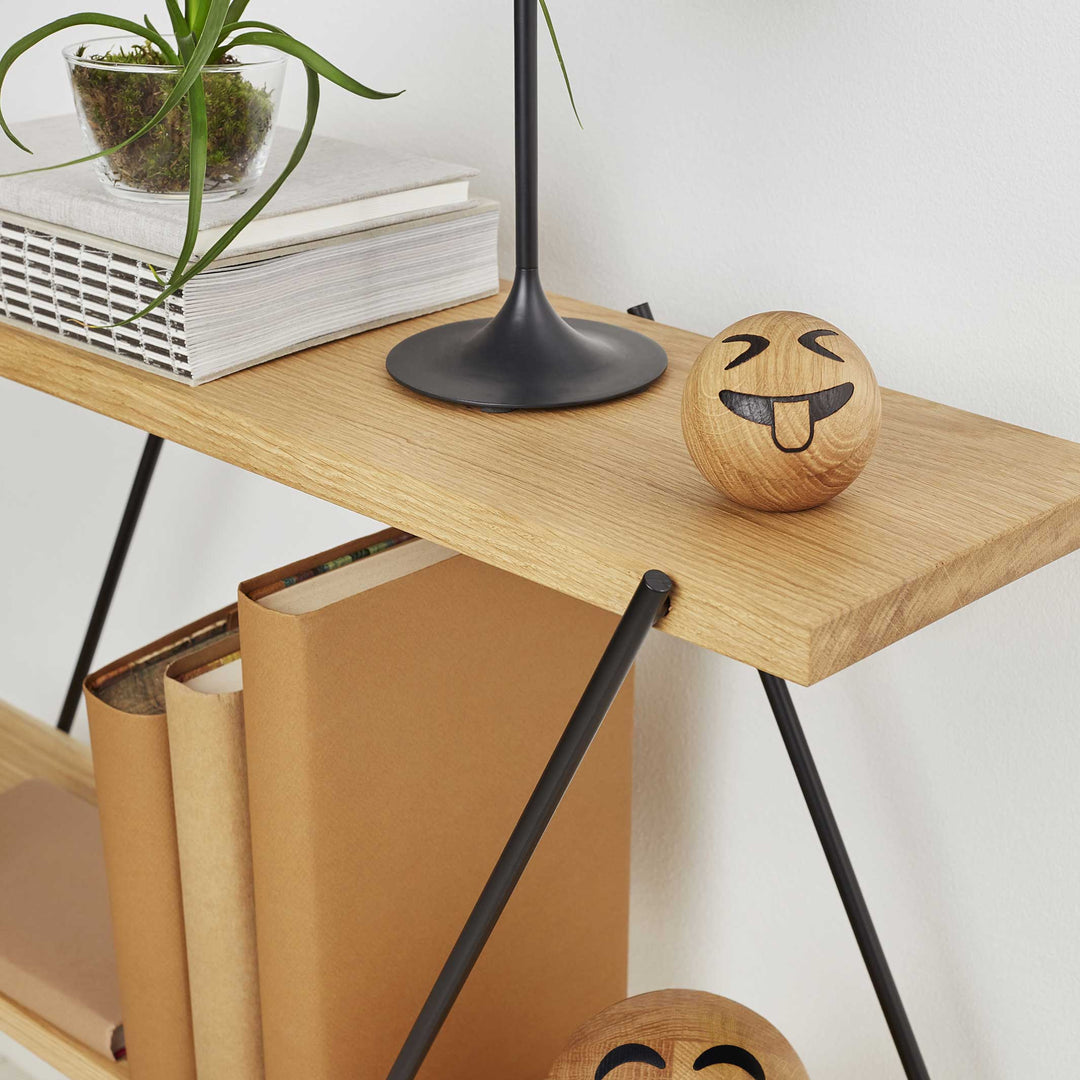 XO2 SHELF SYSTEM - BASIC MODULE 80 cm wide - Natural oak | Morten Gøttler | Spring Copenhagen