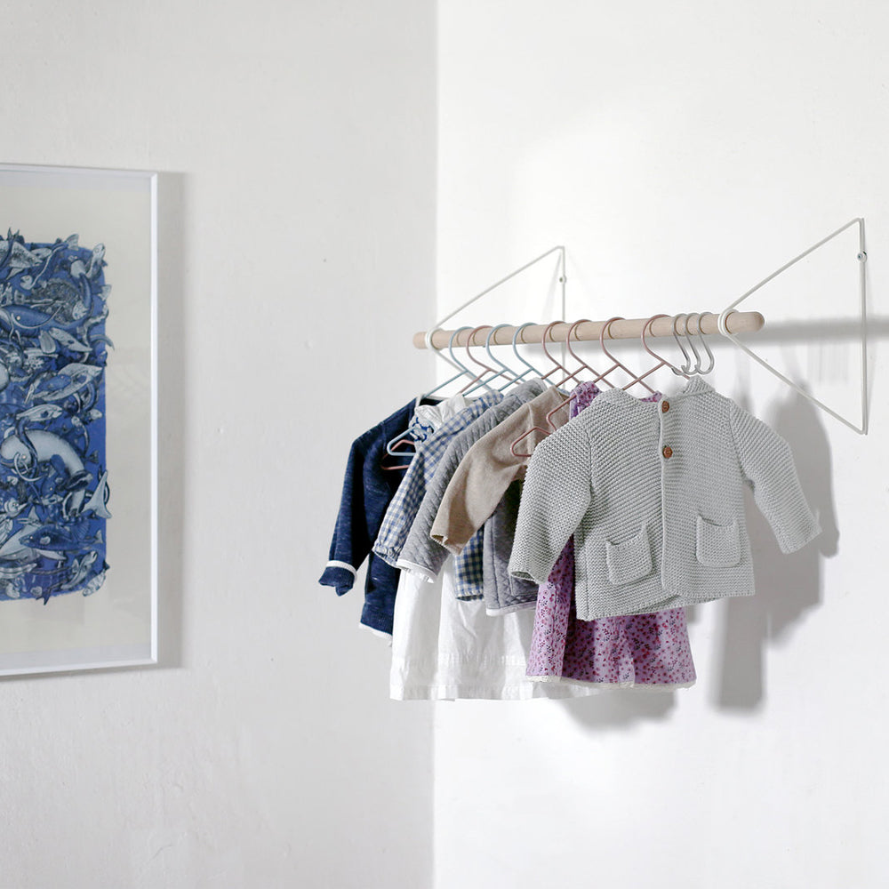 Wardrobe - SPRING COATRACK with 2 wall brackets | Result Objects