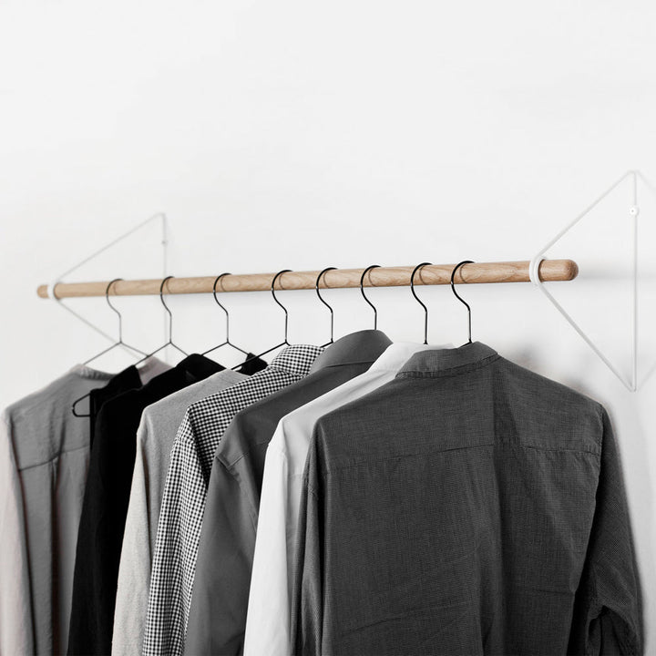 Garderobe - SPRING COATRACK mit 2 Wandhalterungen | Result Objects