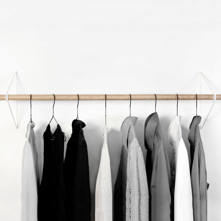 Garderobe - SPRING COATRACK mit 2 Wandhalterungen | Result Objects