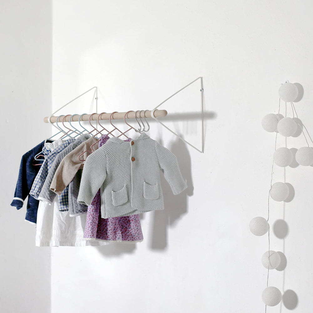 Wardrobe - SPRING COATRACK with 2 wall brackets | Result Objects