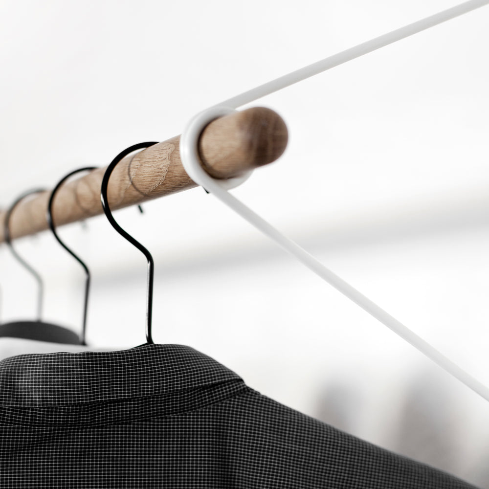 Wardrobe - SPRING COATRACK with 2 wall brackets | Result Objects