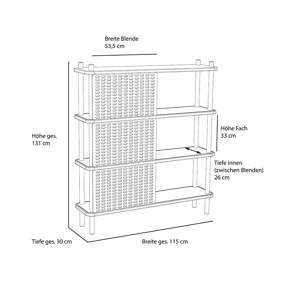 Maße Regal