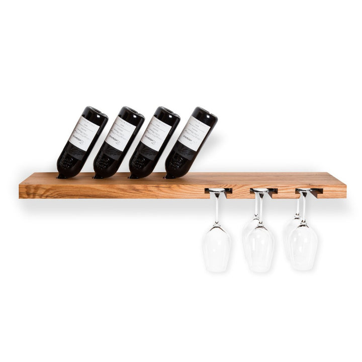 GLASS AND BOTTLES - wine rack - wood | Tu Las