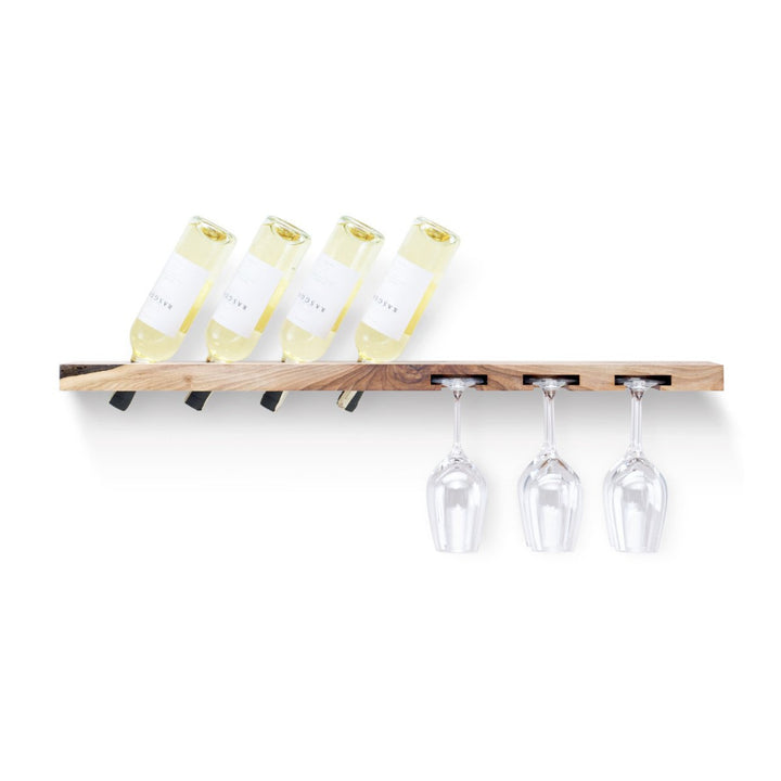 GLASS AND BOTTLES - wine rack - wood | Tu Las