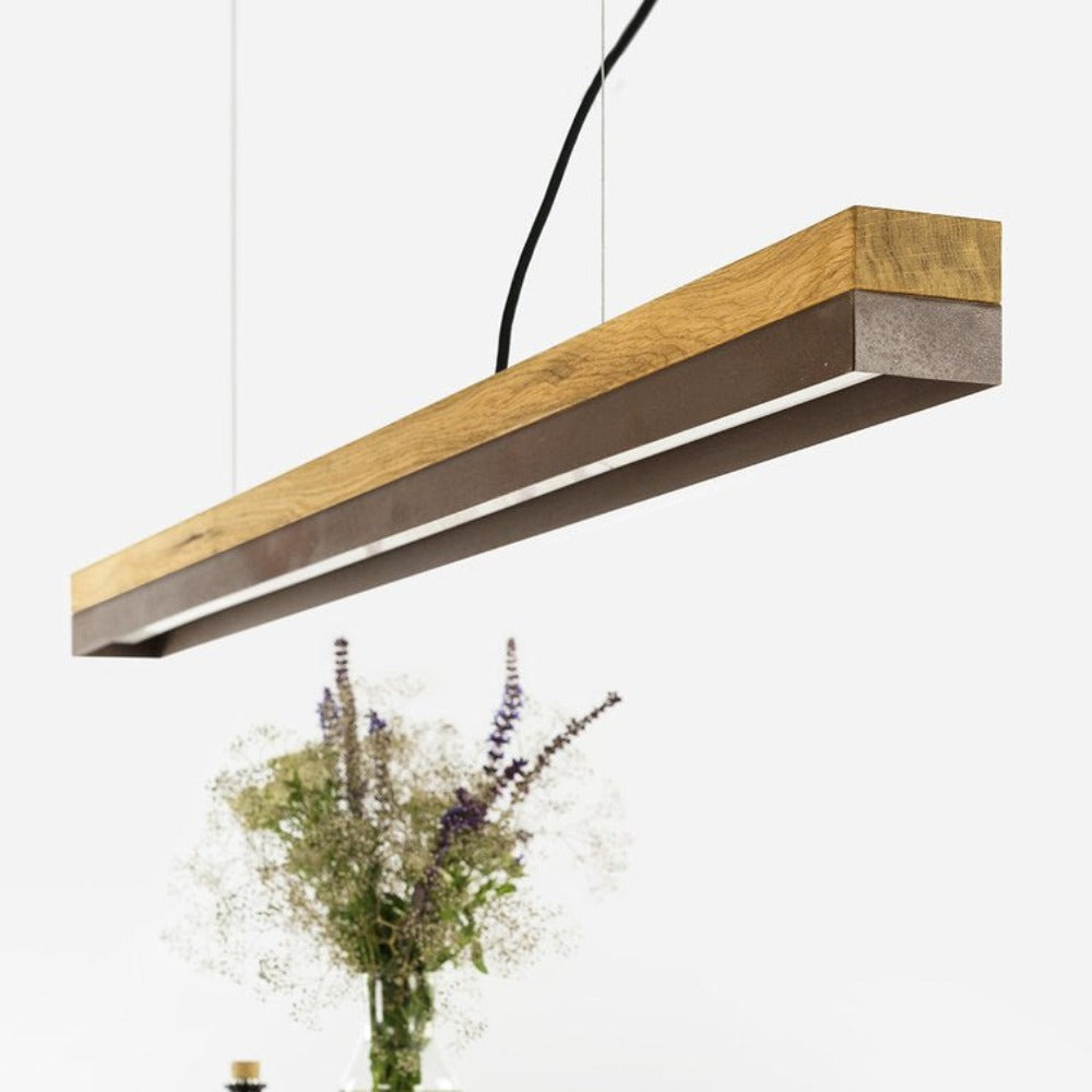 Hanging lamp 'C10 Corten' - dimmable