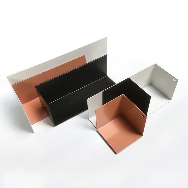 Magnetic steel shelf