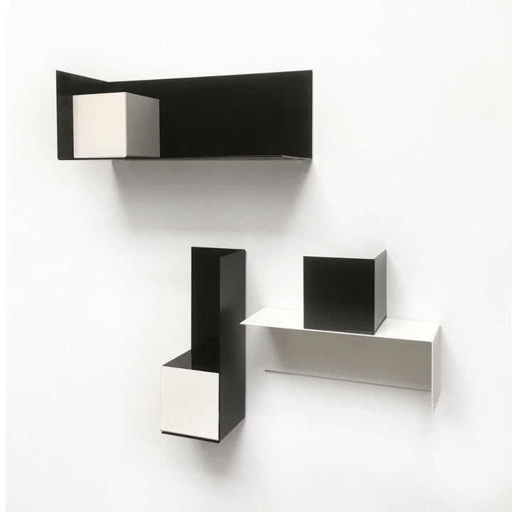 Magnetic steel shelf