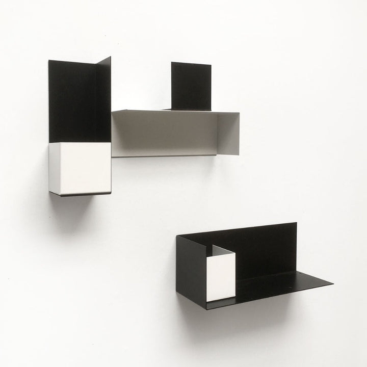 Magnetic steel shelf