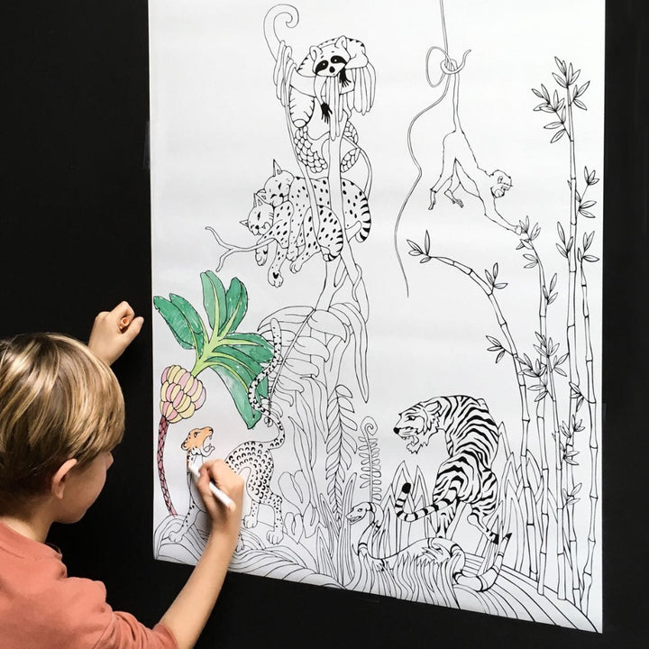 Magnetic poster 'Whiteboard jungle' 