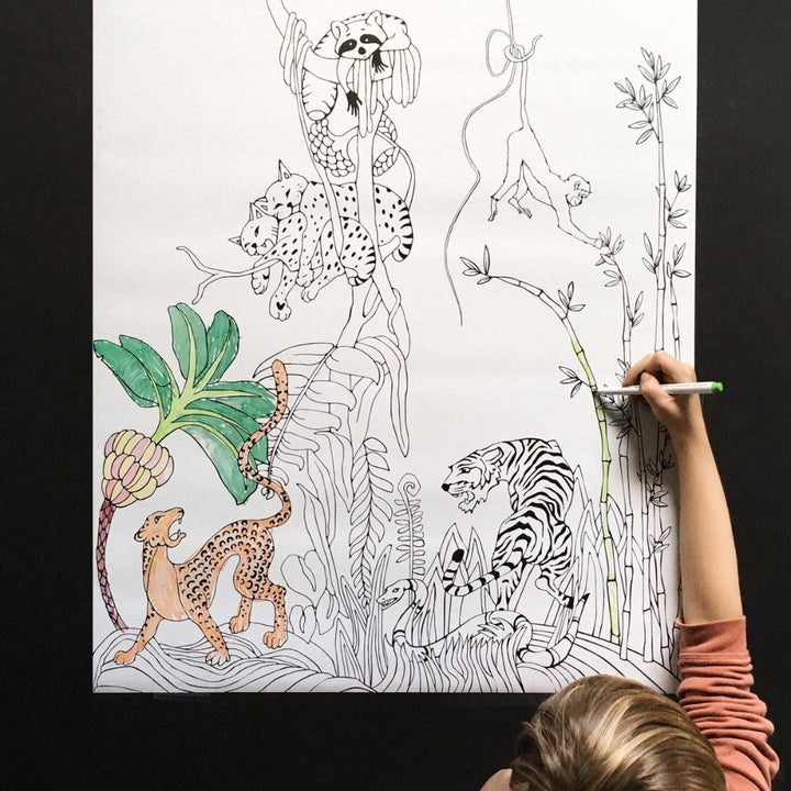 Magnetic poster 'Whiteboard jungle' 