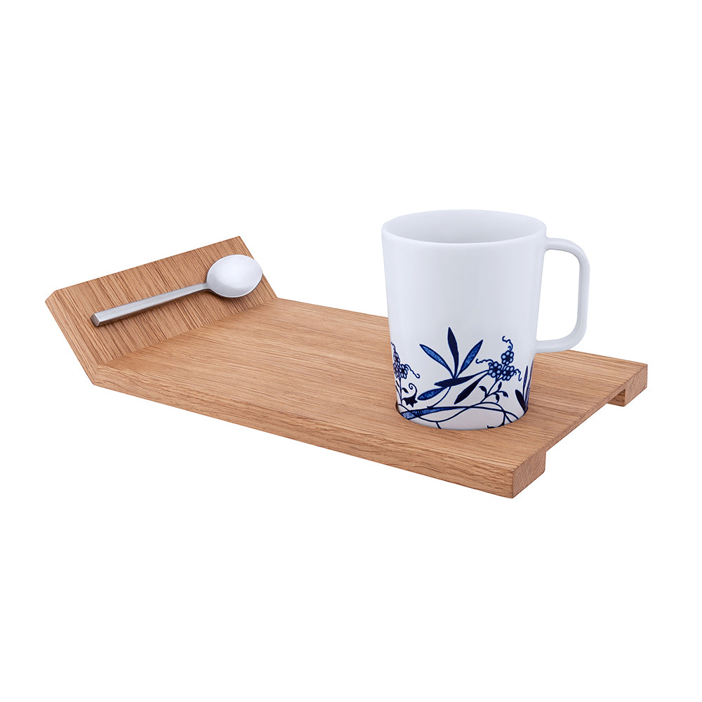 Crockery set 'Porcelain Rectangle blue'