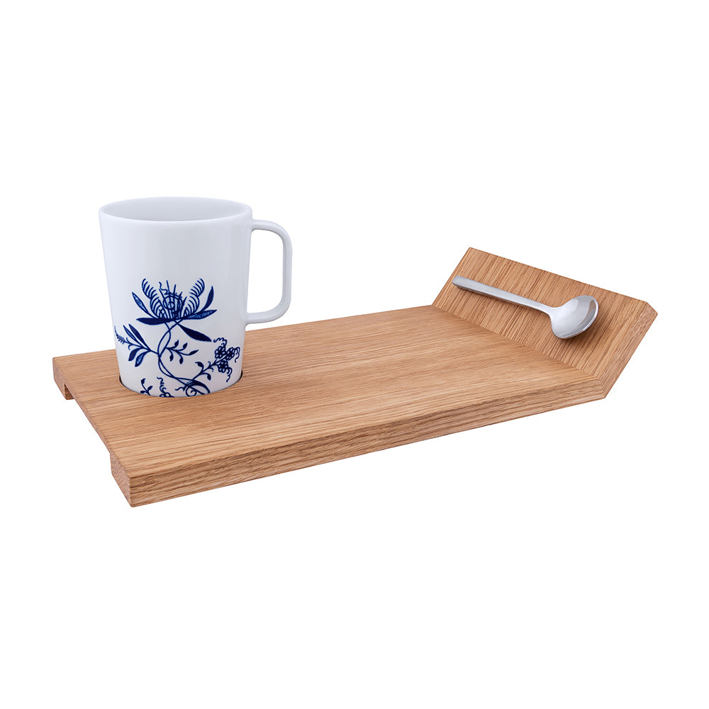 Crockery set 'Porcelain Rectangle blue'