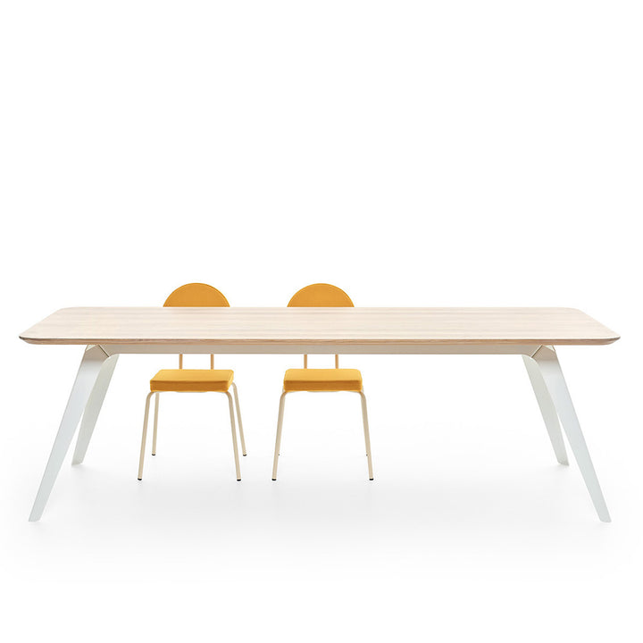 Folding dining table 'Fold white'