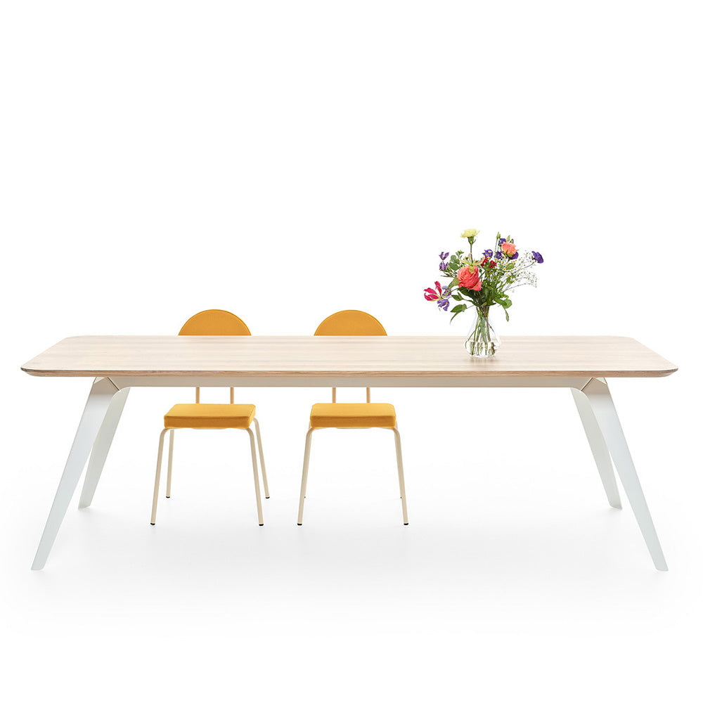 Folding dining table 'Fold white'