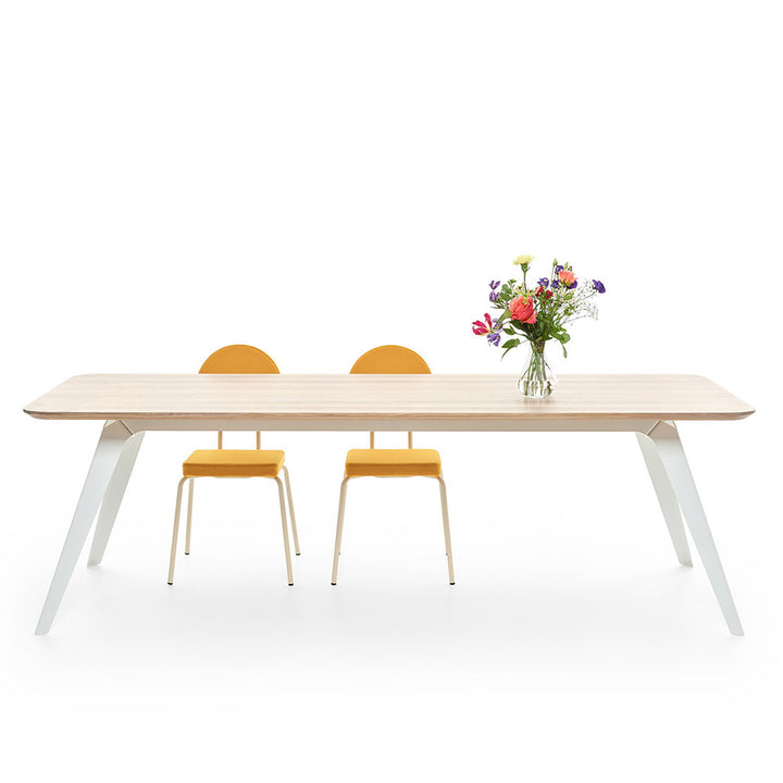 Folding dining table 'Fold white'