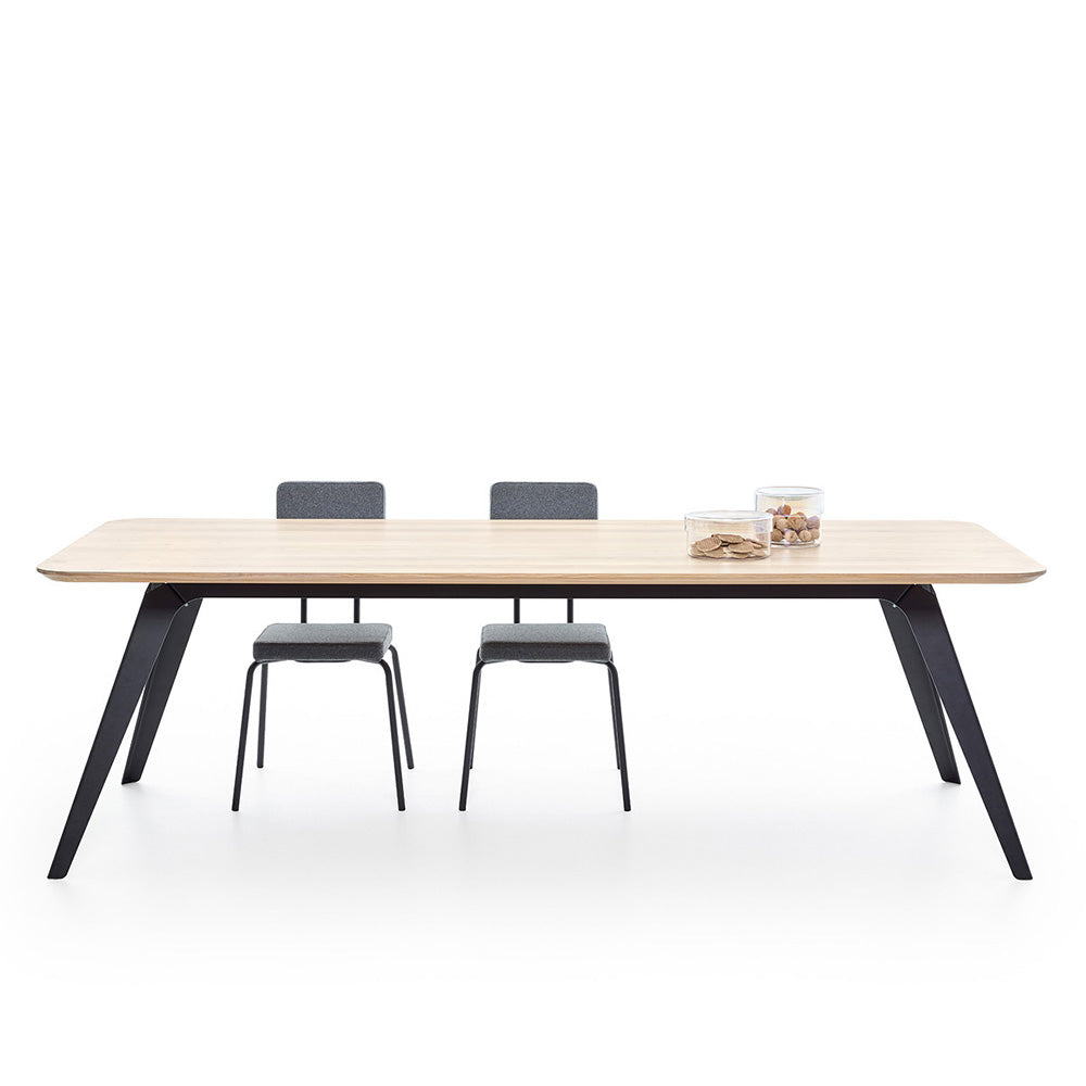 Folding dining table 'Fold black'