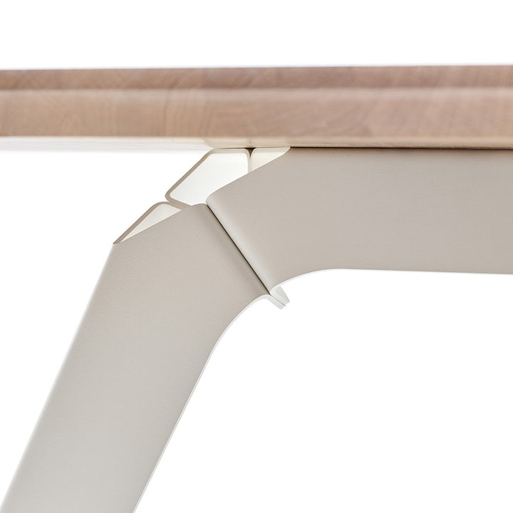 Folding dining table 'Fold white'