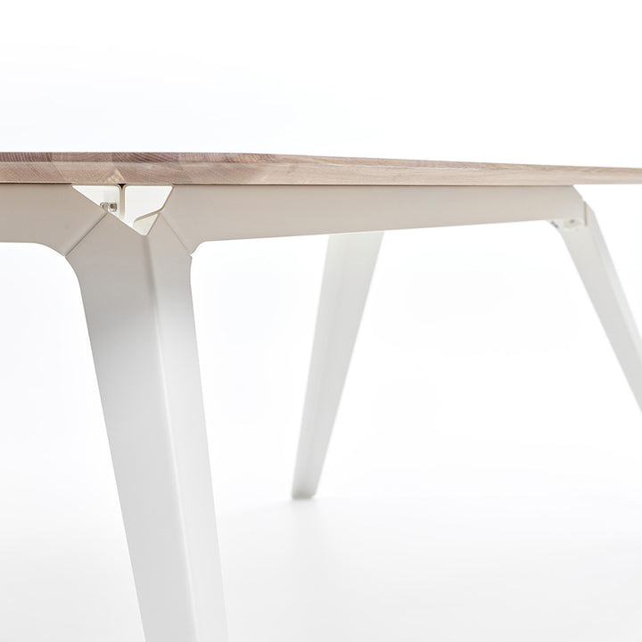 Folding dining table 'Fold white'