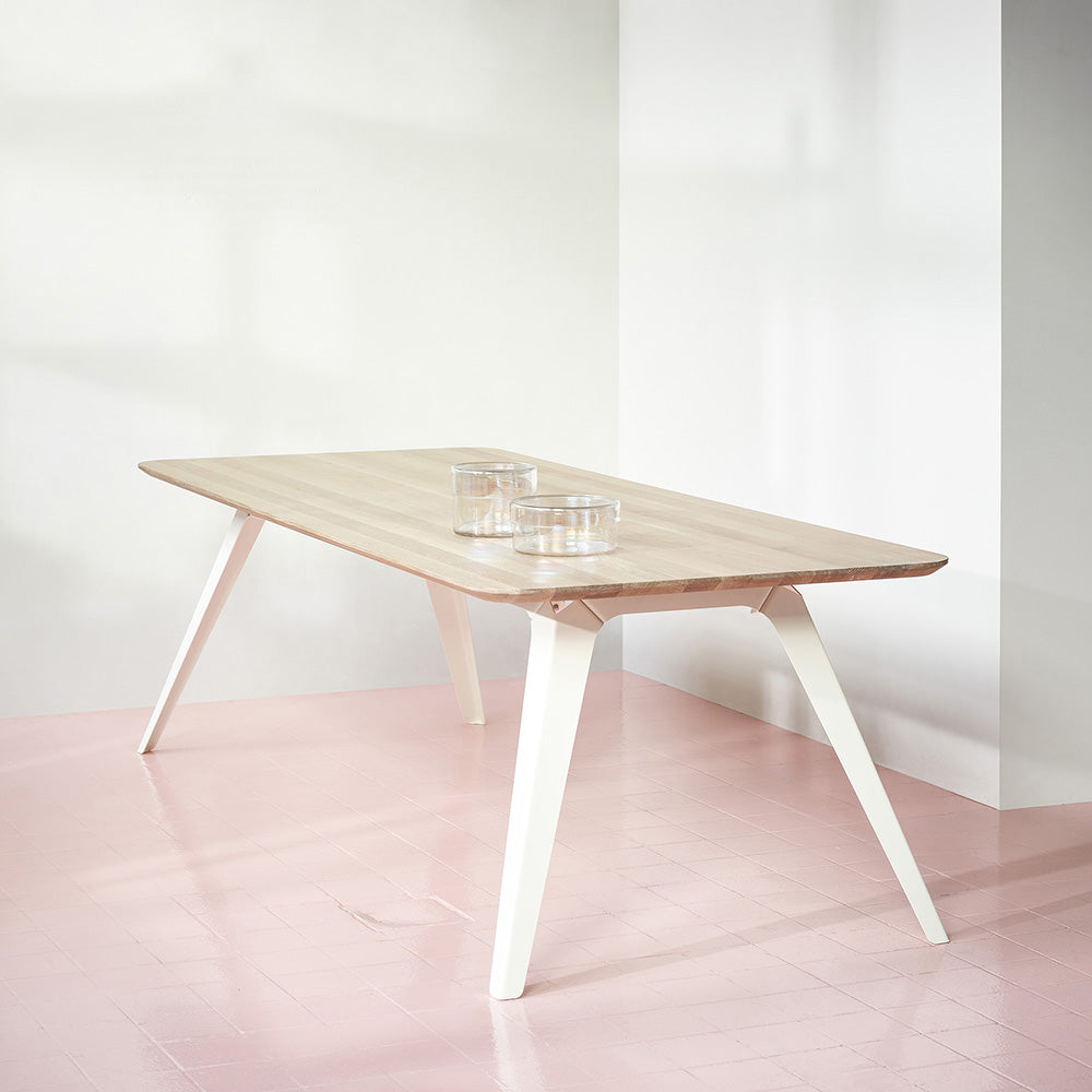 Folding dining table 'Fold white'