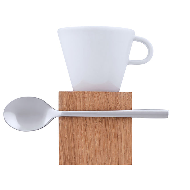 Tableware set 'Cube Lungo White'