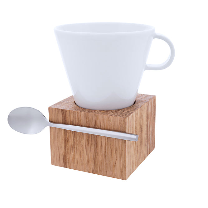 Tableware set 'Cube Lungo White'