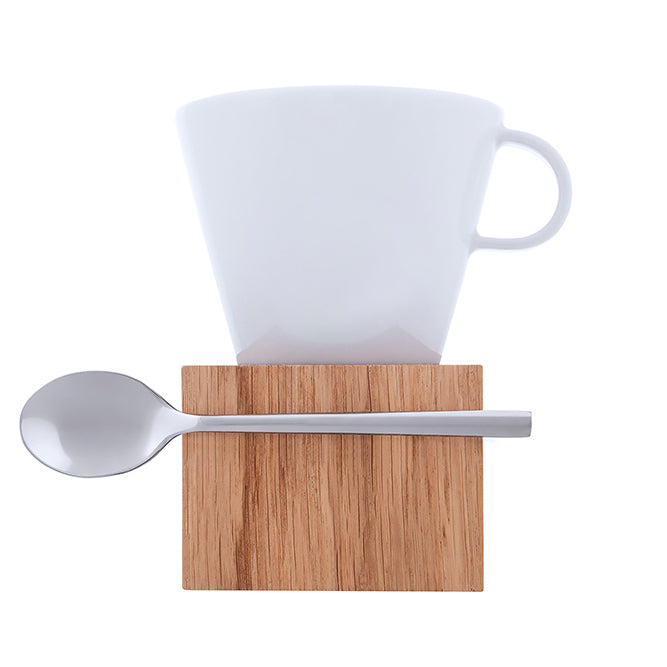 Tableware set 'Cube Lungo White'