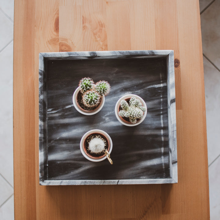 Marble tray 'square'