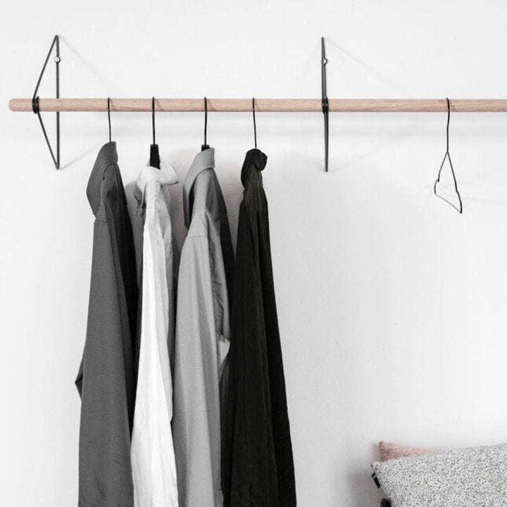 Wardrobe - SPRING COATRACK with 3 wall brackets | Result Objects