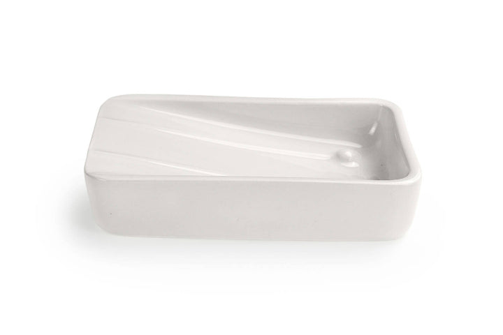 Soap dish with toothbrush holder, set