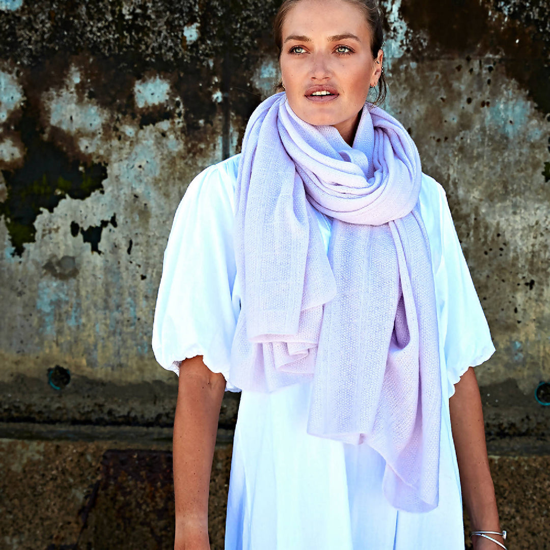 Cashmere scarf 'BHUTAN'