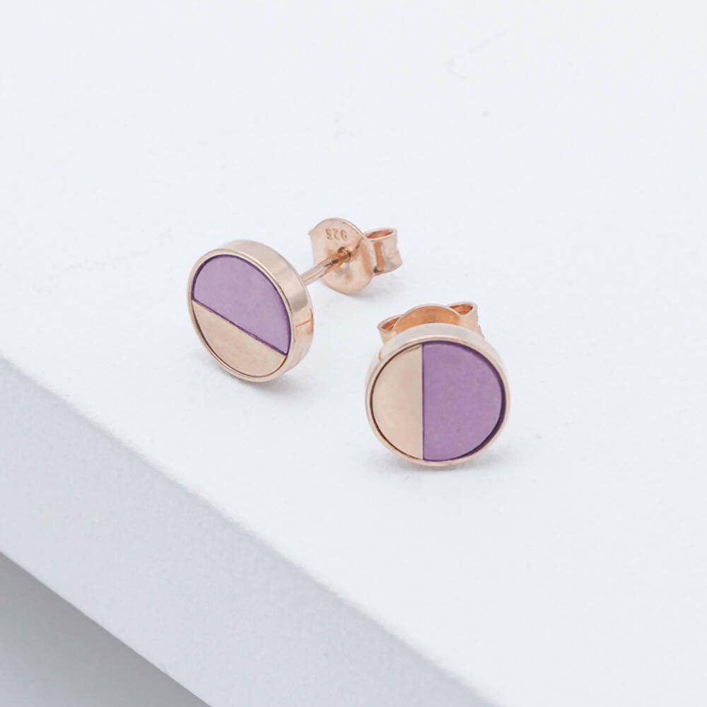 Stud earrings 'R21'