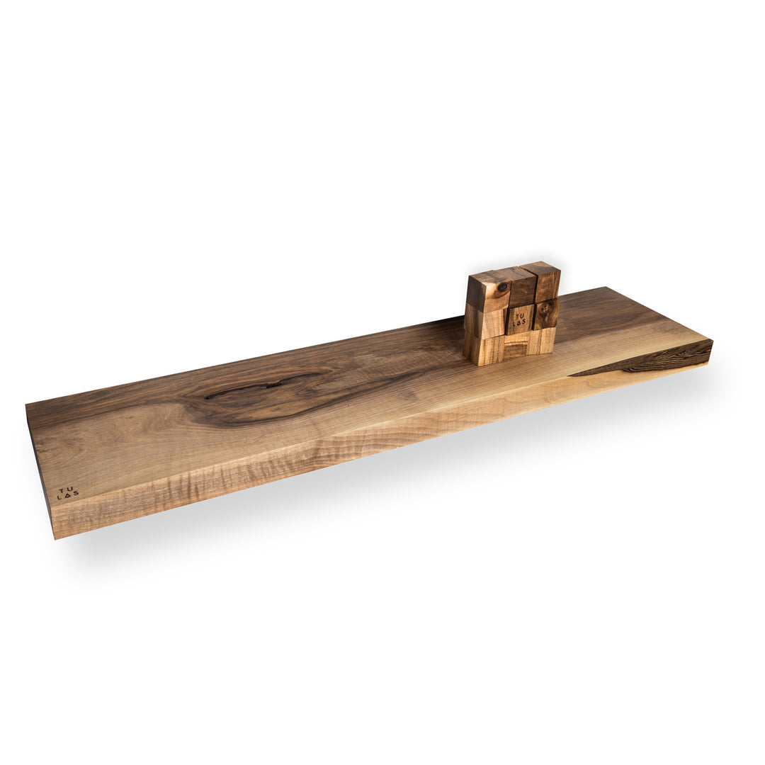 Regal 'schwebendes Regal aus Holz'