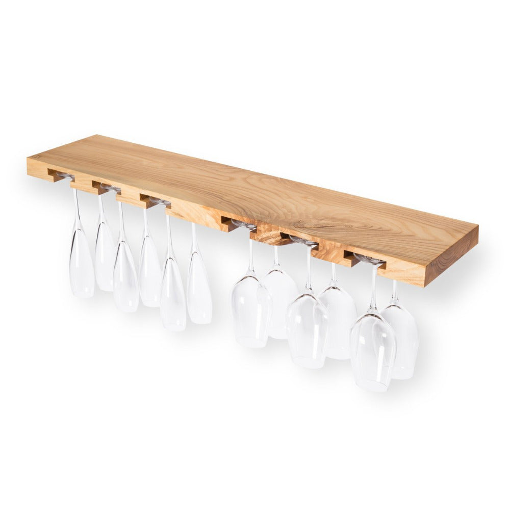 Wine rack 'Wooden wine glass rack'