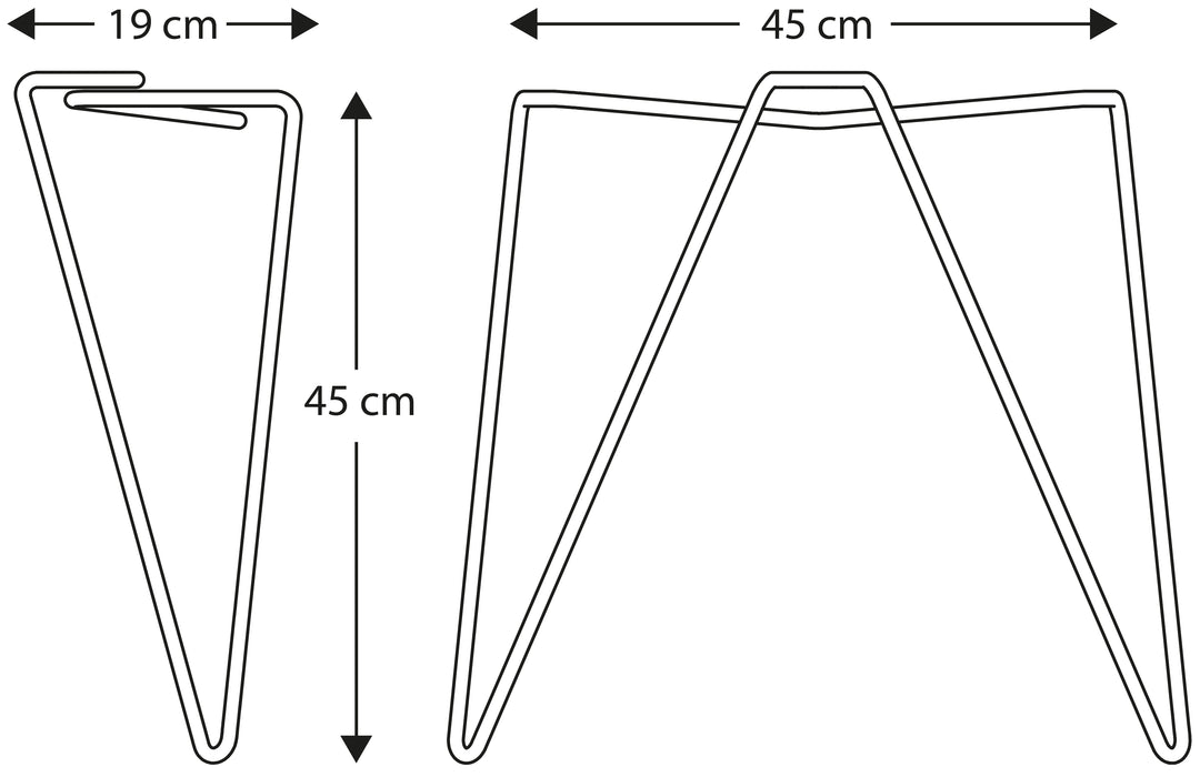 Table leg system 'Tick medium'